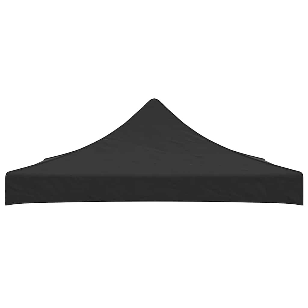Proginės palapinės stogas, juodos spalvos, 3x3m, 270 g/m²