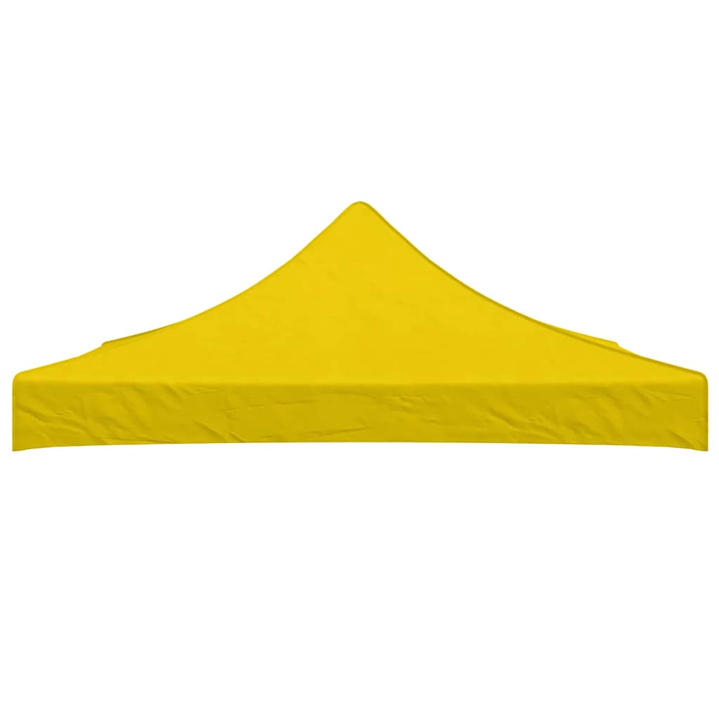 Proginės palapinės stogas, geltonos spalvos, 3x3m, 270 g/m²