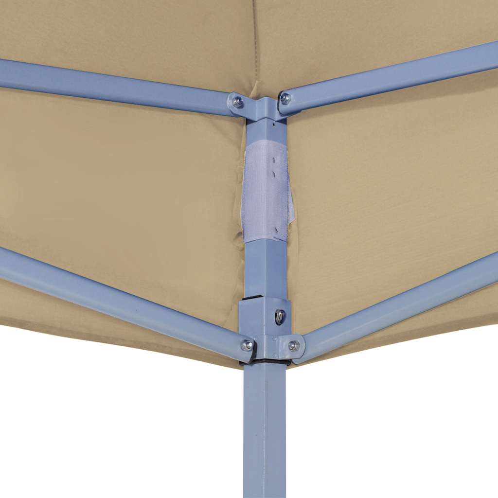Svinību telts jumts, smilškrāsā, 6x3m, 270 g/m²