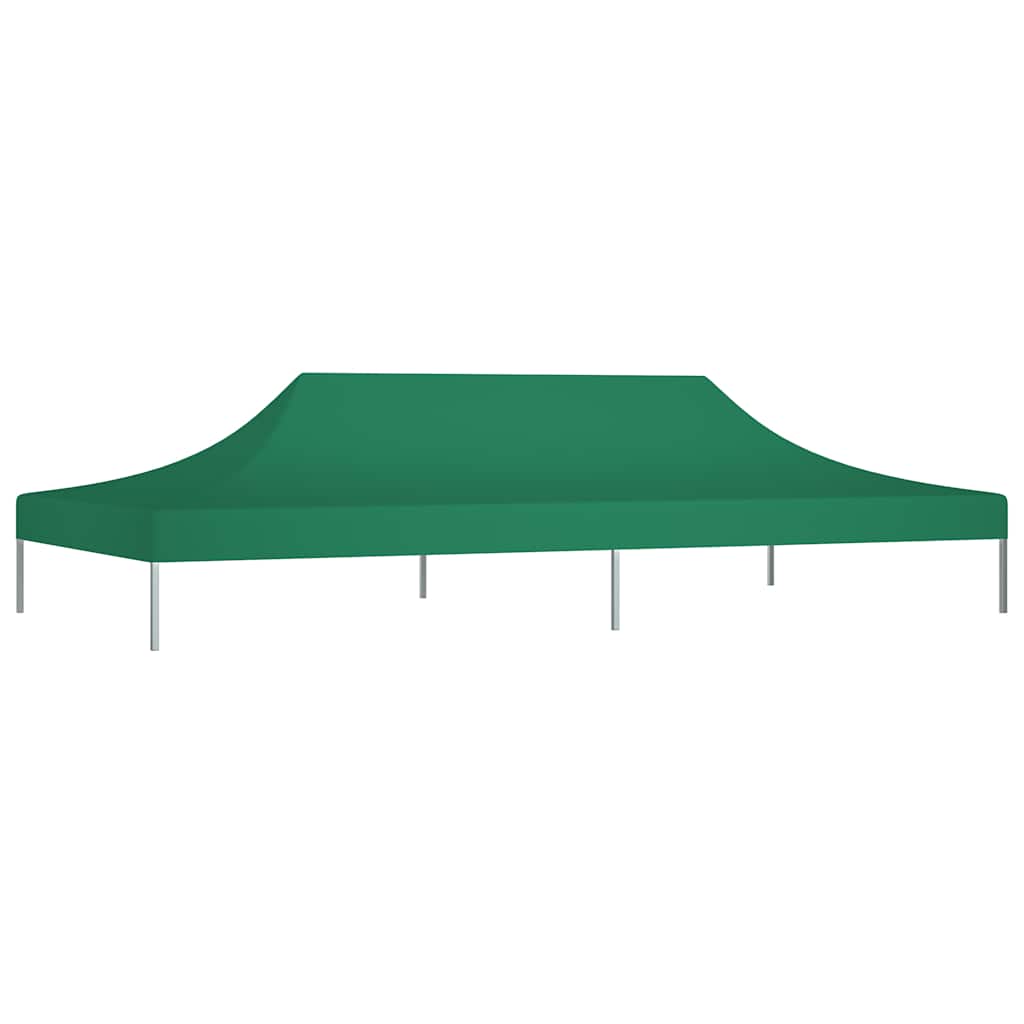 Svētku telts jumts, zaļā krāsā, 6x3m, 270 g/m²