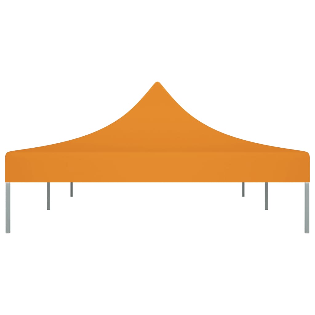 Proginės palapinės stogas, oranžinės spalvos, 6x3m, 270 g/m²