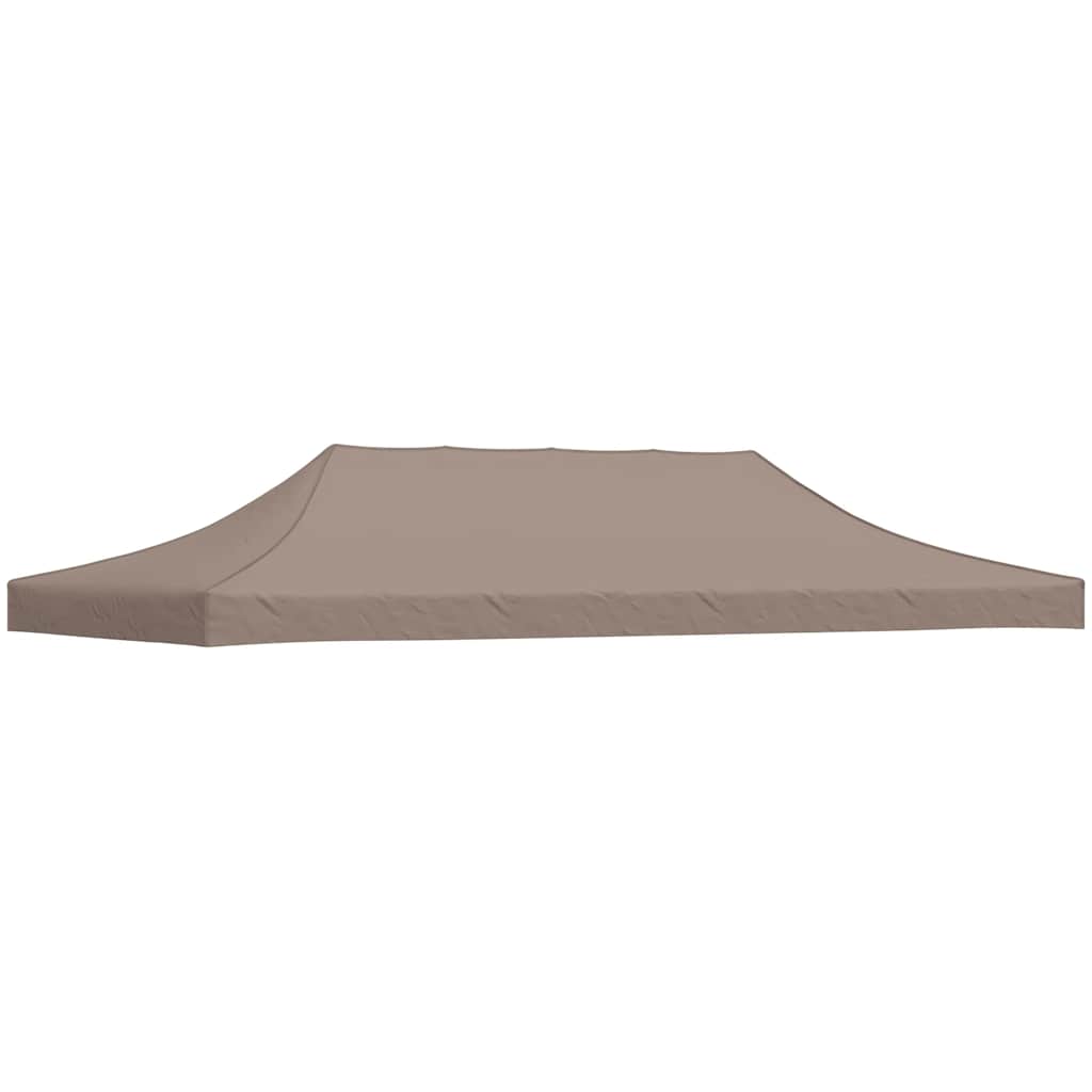 Proginės palapinės stogas, taupe spalvos, 6x3m, 270 g/m²
