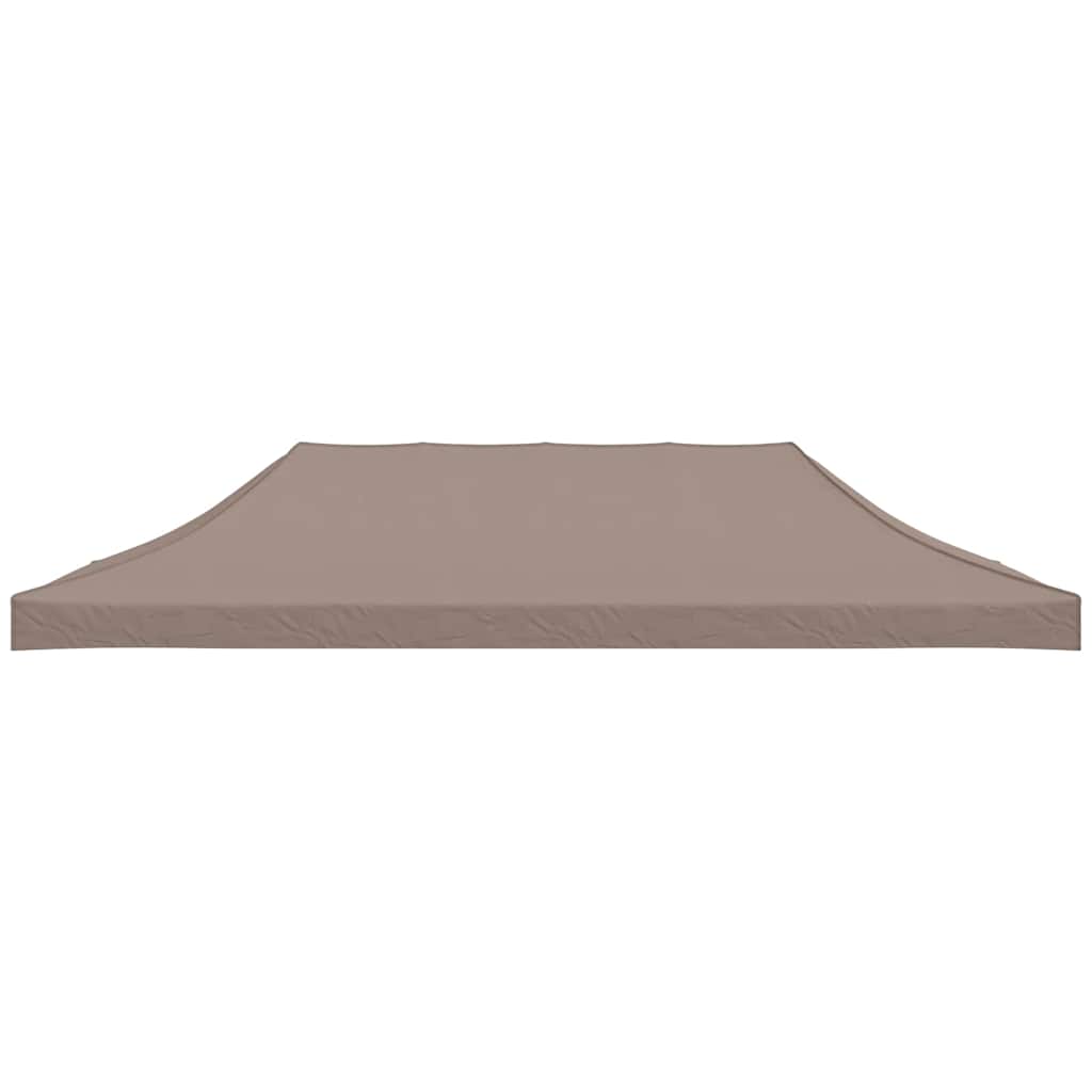 Proginės palapinės stogas, taupe spalvos, 6x3m, 270 g/m²