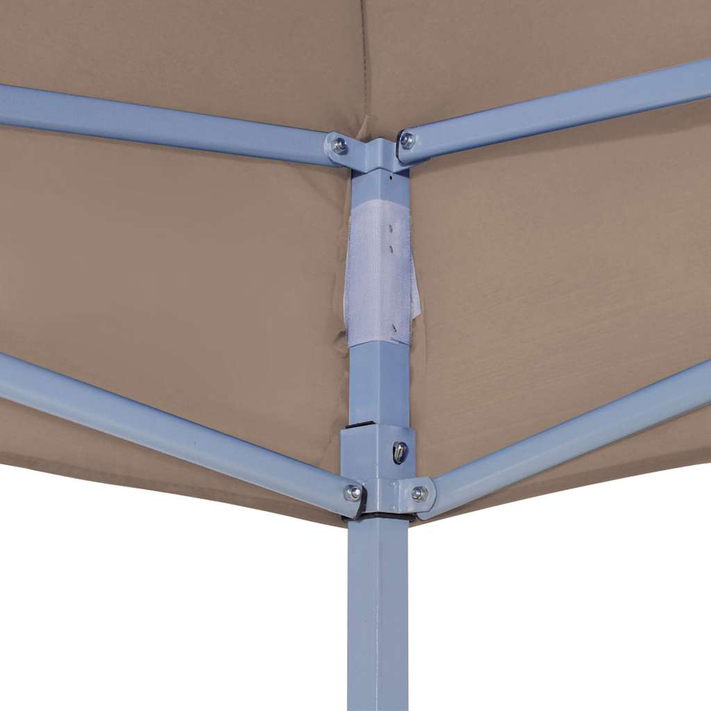 Pasākumu telts jumts, bēšs, 6x3m, 270 g/m²