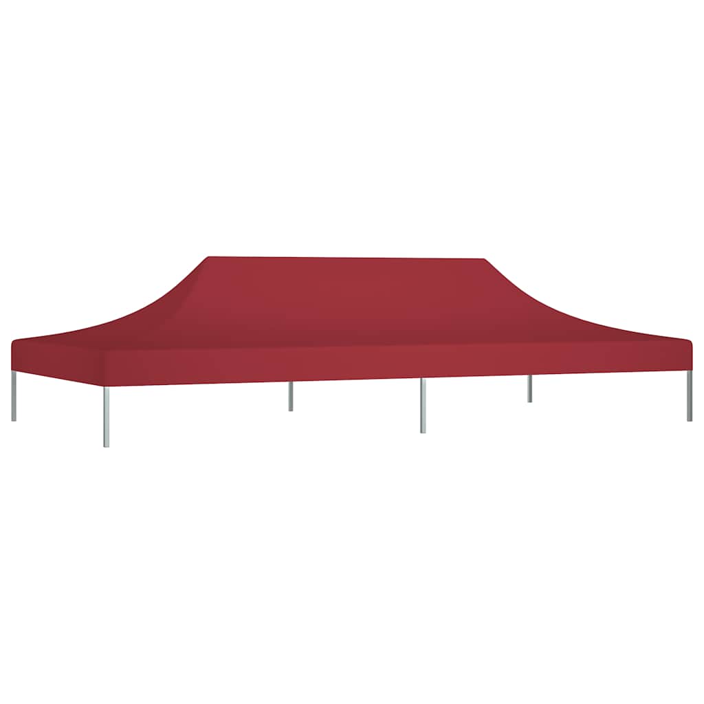 Pasākumu telts jumts, tumši sarkans, 6x3m, 270 g/m²