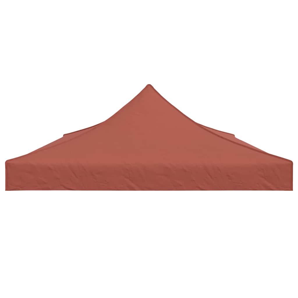 Proginės palapinės stogas, terakota spalvos, 6x3m, 270 g/m²