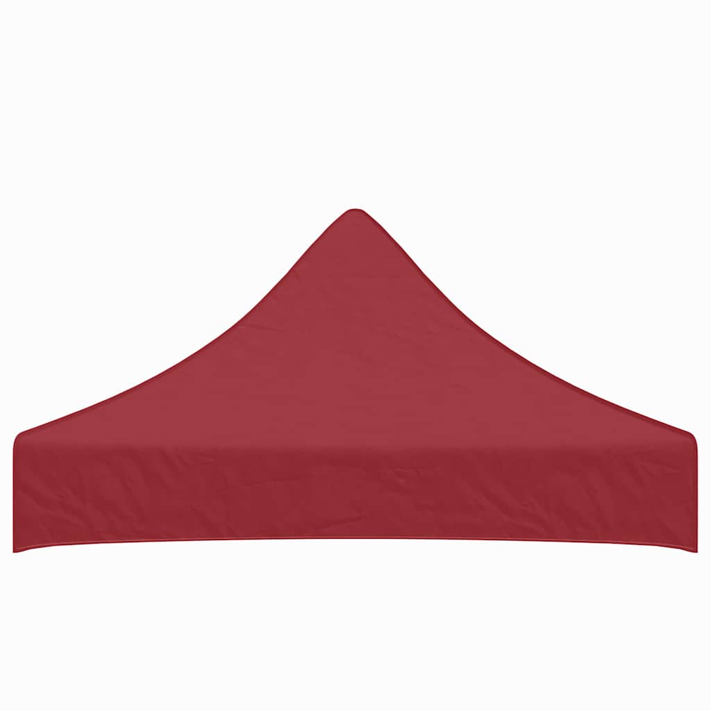 Proginės palapinės stogas, tamsiai raudonas, 2x2m, 270 g/m²