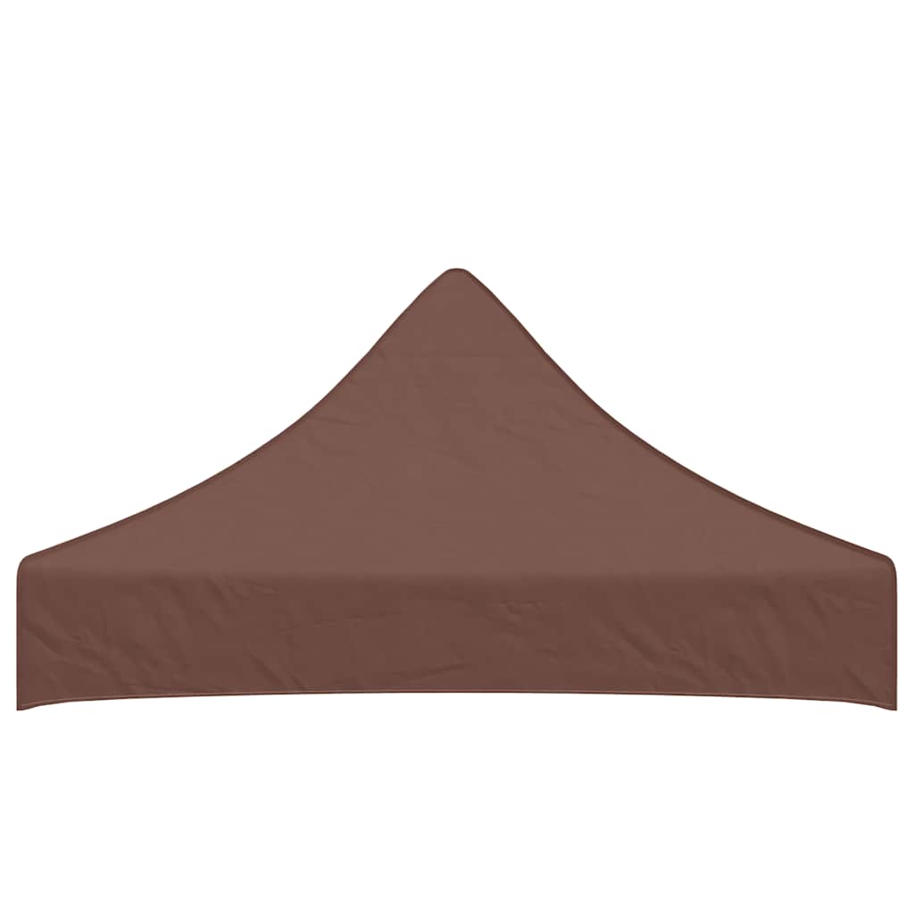 Proginės palapinės stogas, rudos spalvos, 2x2m, 270 g/m²