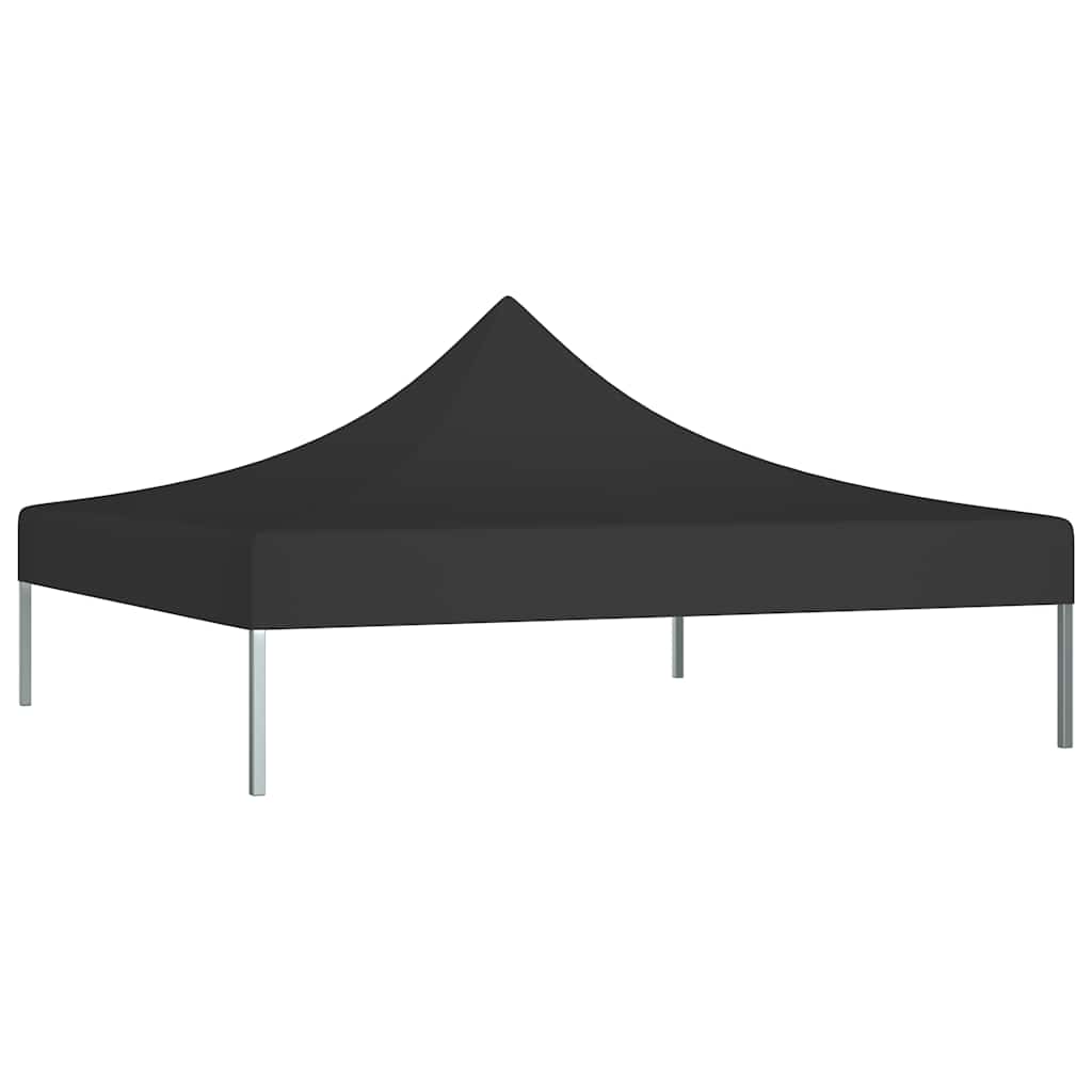 Pasākumu telts jumts, melns, 2x2m, 270 g/m²