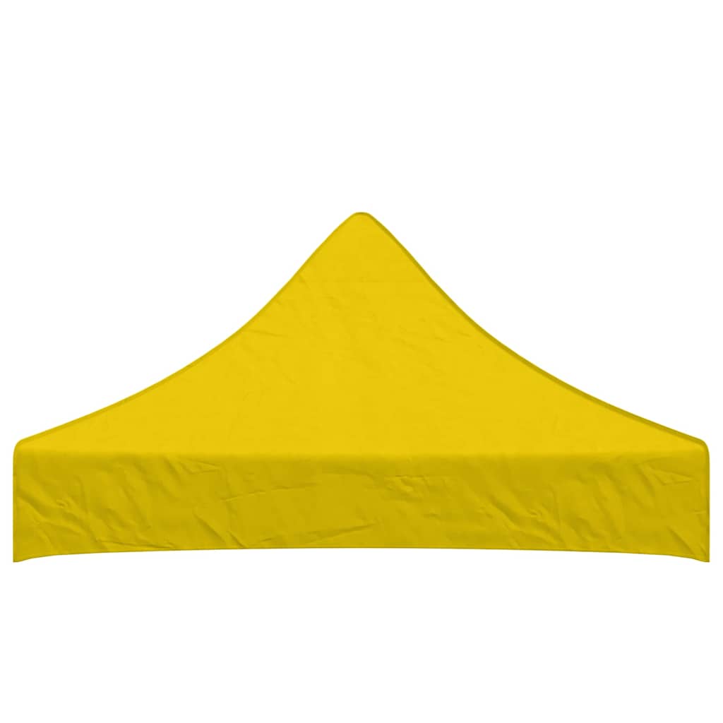 Proginės palapinės stogas, geltonos spalvos, 2x2m, 270 g/m²