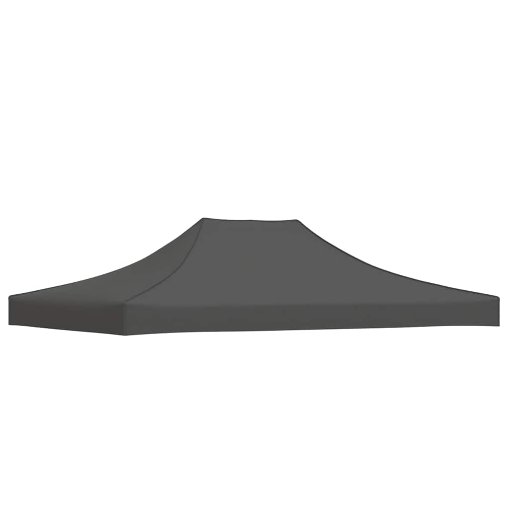 Proginės palapinės stogas, antracito spalvos, 4x3m, 270 g/m²
