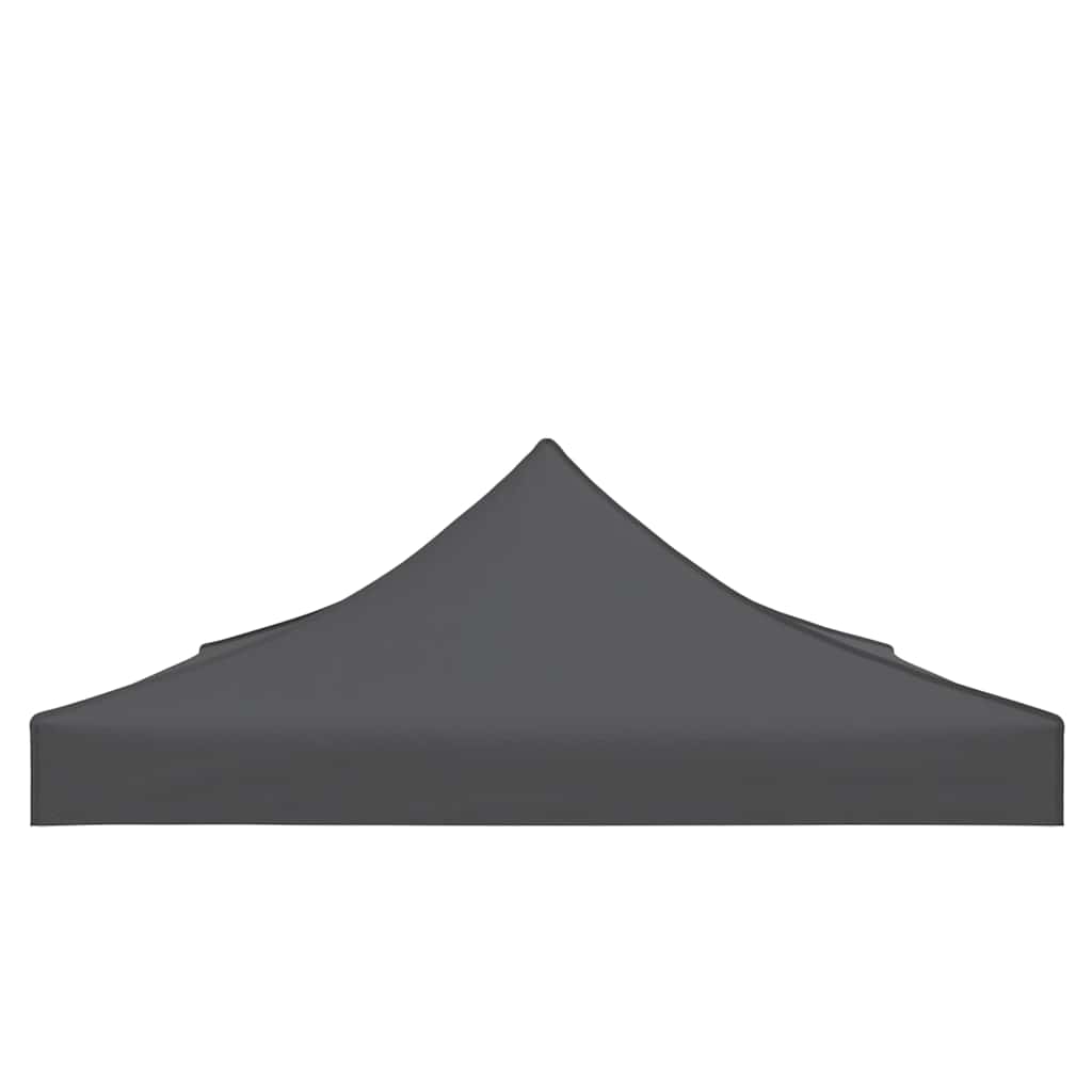 Proginės palapinės stogas, antracito spalvos, 4x3m, 270 g/m²