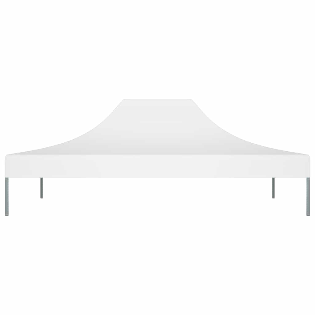 Proginės palapinės stogas, baltos spalvos, 4x3m, 270 g/m²