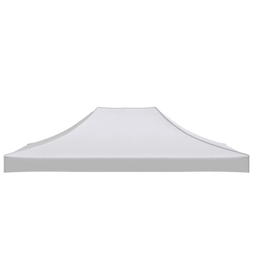Proginės palapinės stogas, baltos spalvos, 4x3m, 270 g/m²