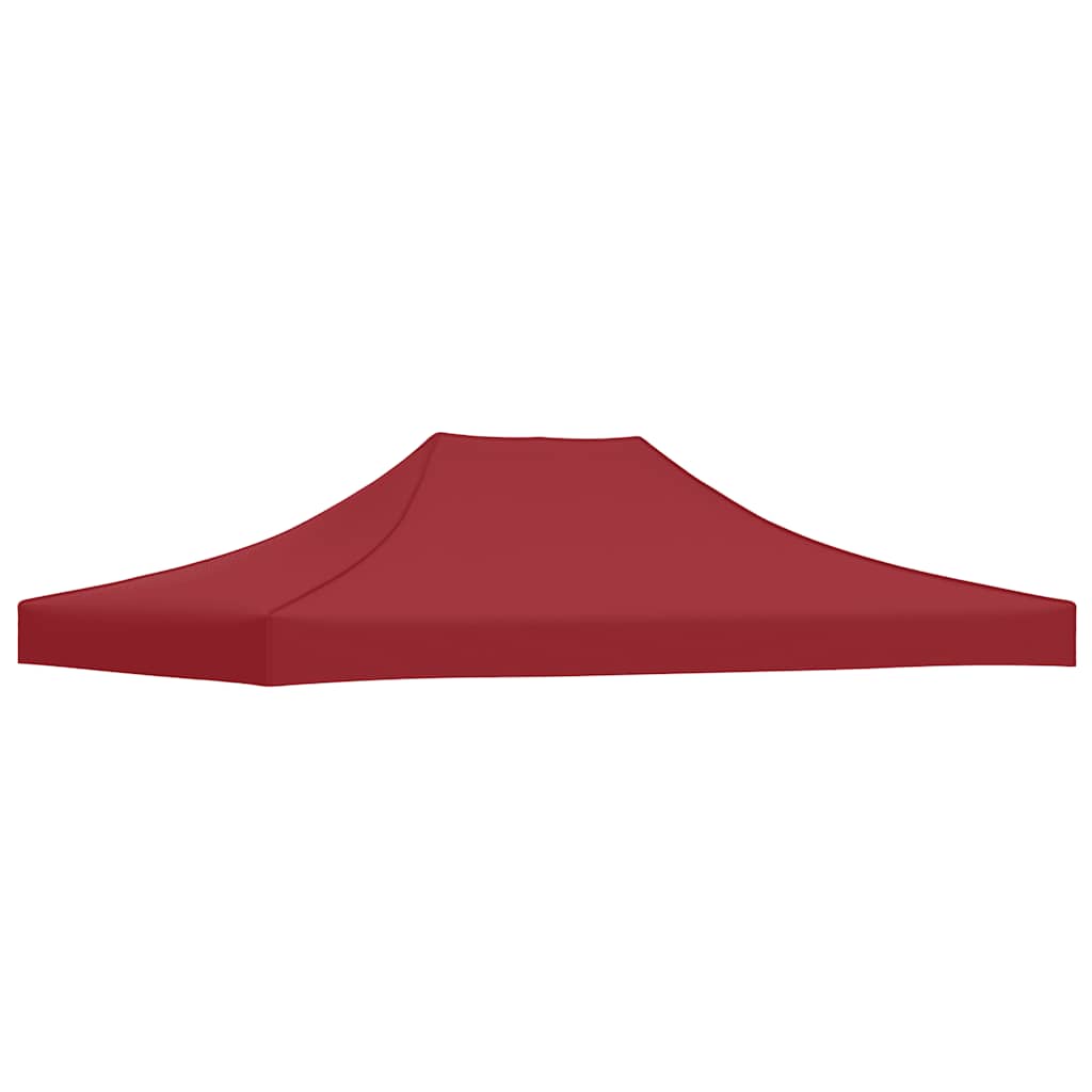 Proginės palapinės stogas, tamsiai raudonas, 4x3m, 270 g/m²