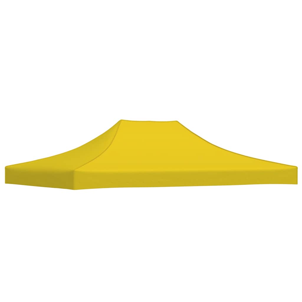 Proginės palapinės stogas, geltonos spalvos, 4x3m, 270 g/m²