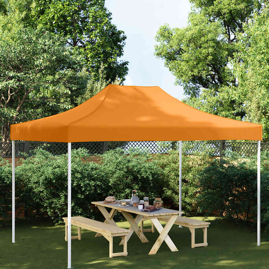 Event tent roof, orange, 4.5x3m, 270 g/m²