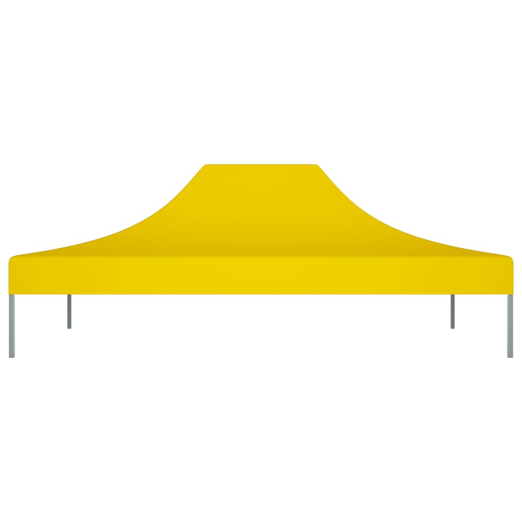 Proginės palapinės stogas, geltonos spalvos, 4,5x3m, 270 g/m²