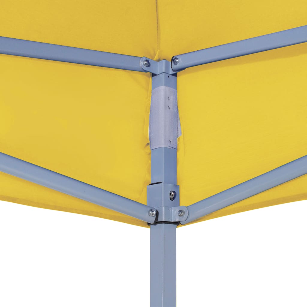 Proginės palapinės stogas, geltonos spalvos, 4,5x3m, 270 g/m²