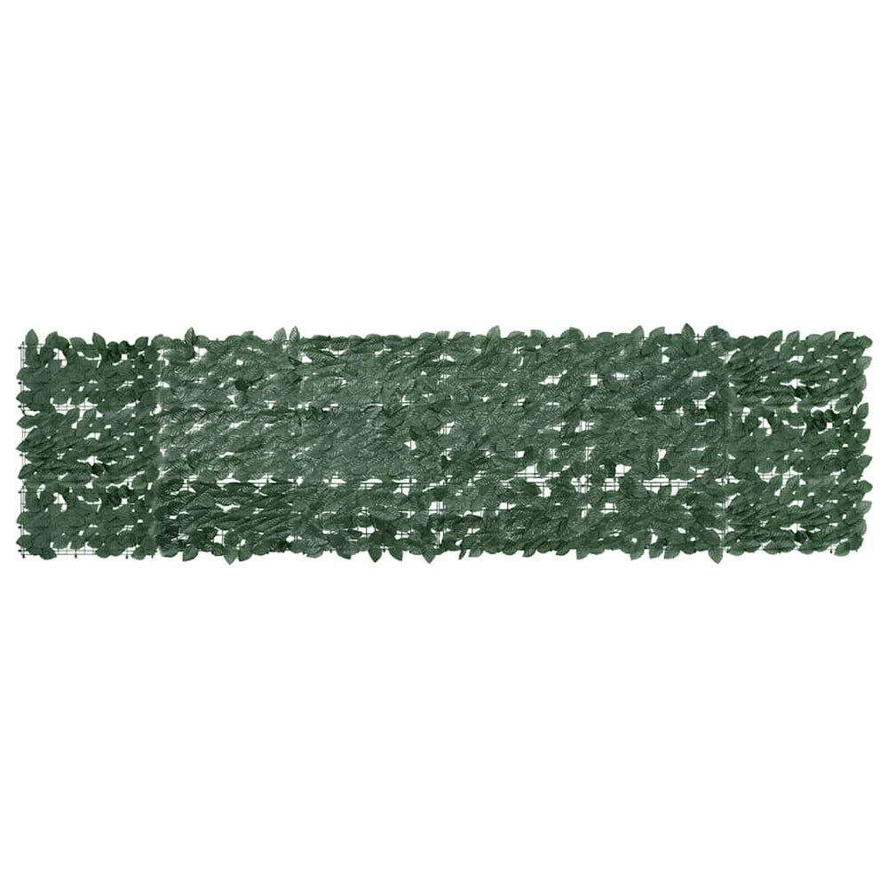 Balkono pertvara, 300x75cm, su tamsiai žaliais lapais