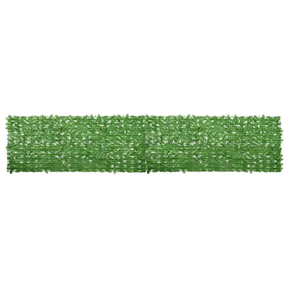 Balkono pertvara, 500x100cm, su žaliais lapais