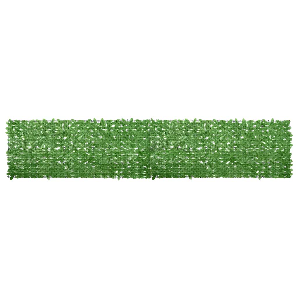 Balkono pertvara, 500x100cm, su žaliais lapais