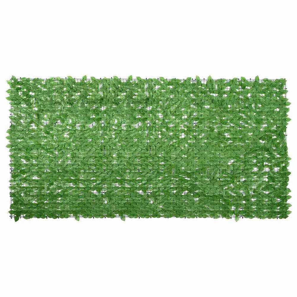 Balkono pertvara, 300x150cm, su žaliais lapais