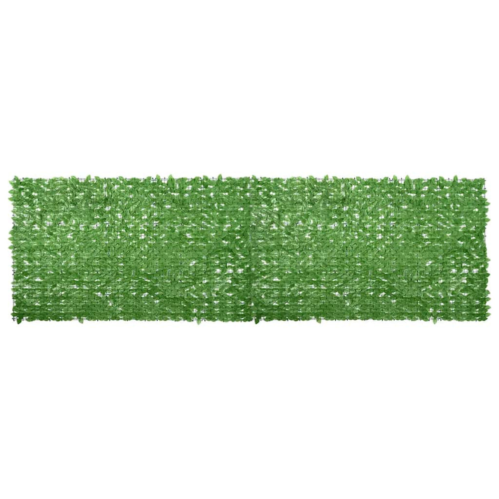 Balkono pertvara, 500x150cm, su žaliais lapais
