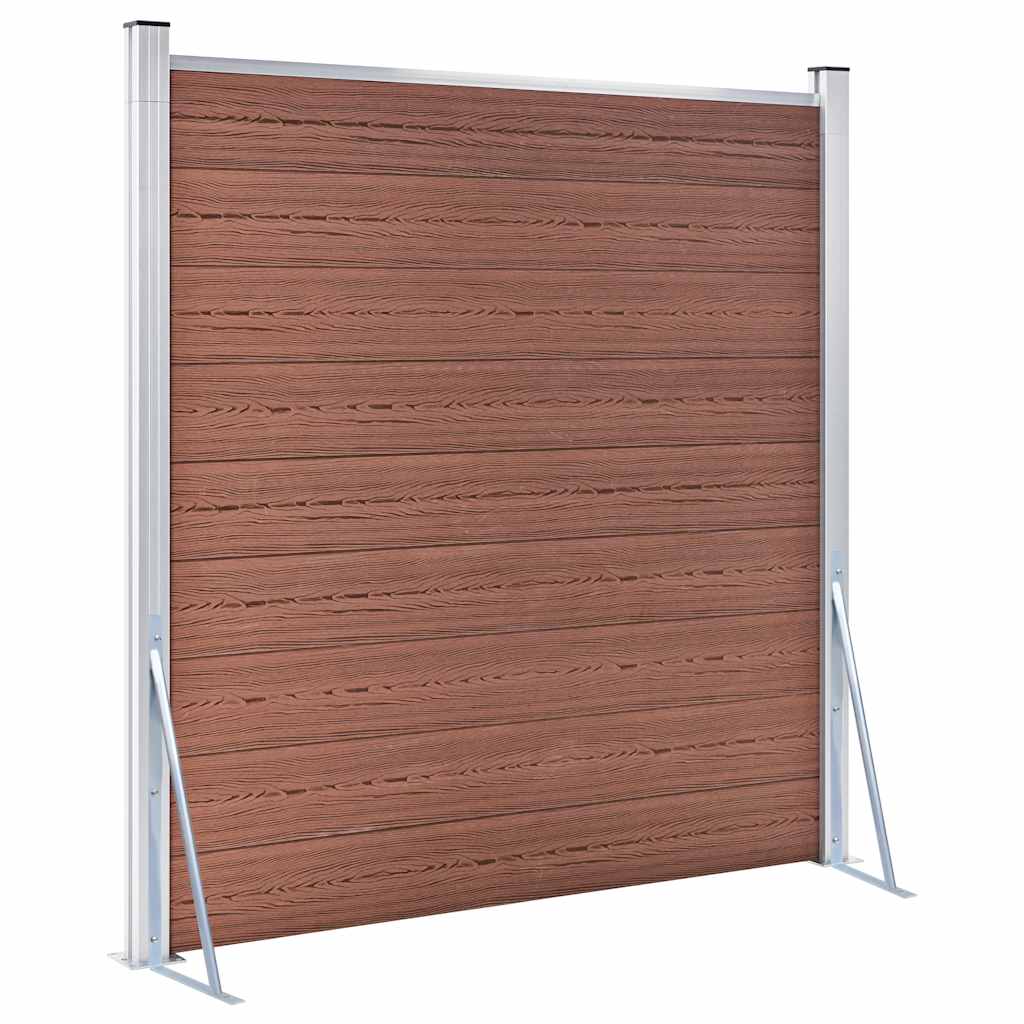 Fence post holders, 2pcs, galvanized steel