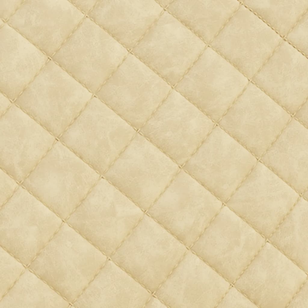 Cantilever chair, cream, artificial leather