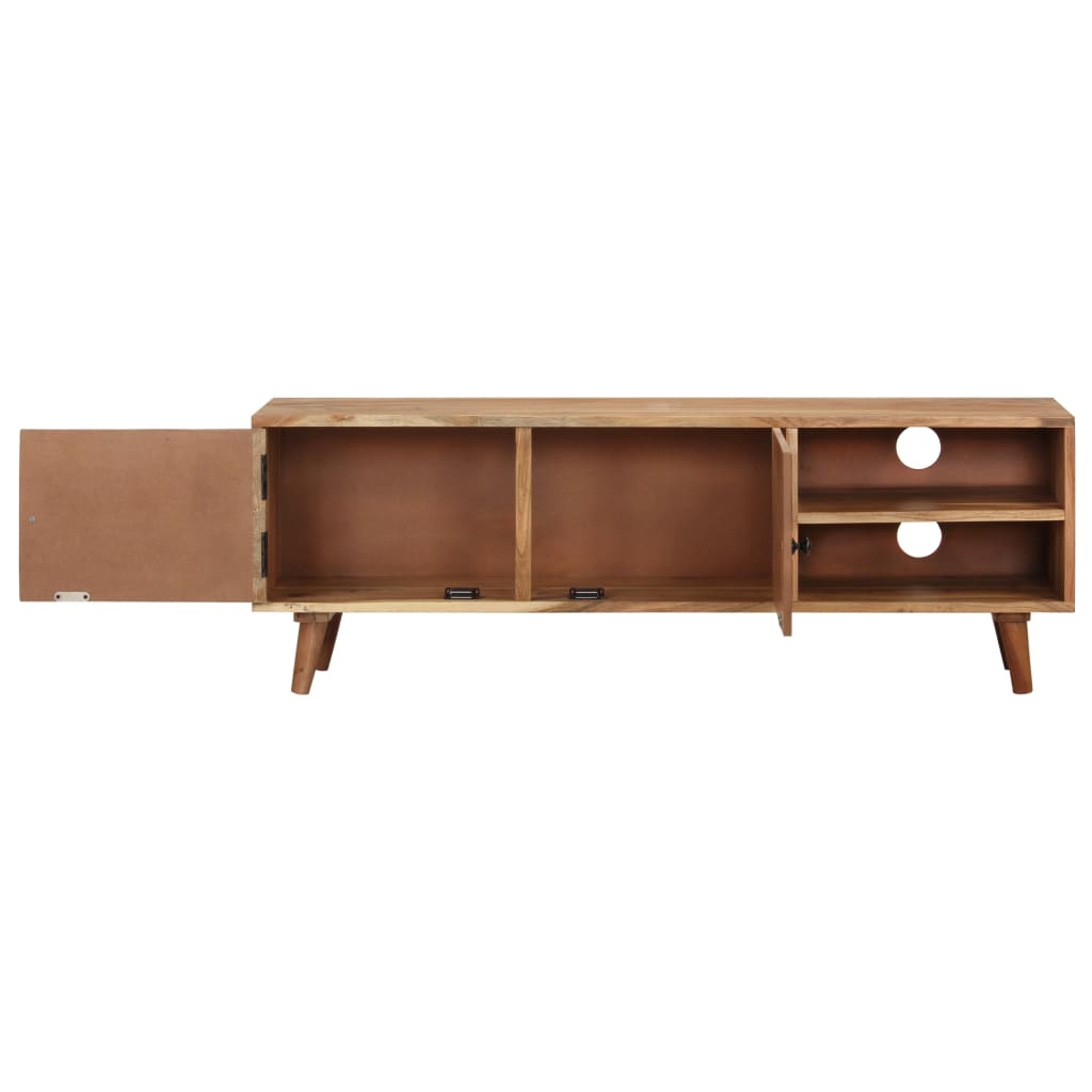TV cabinet, 115x30x39cm, solid acacia wood