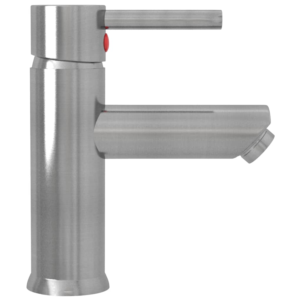 Bathroom sink faucet, silver, 130x176mm