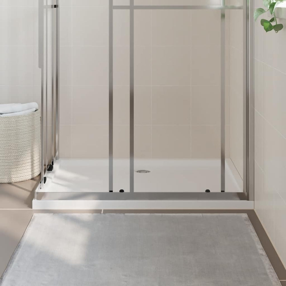 Shower tray, white, 80x110cm, ABS, rectangular