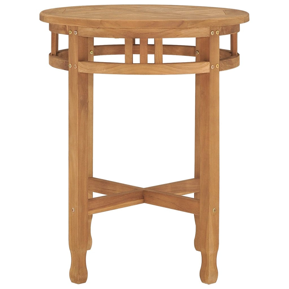Bistro table, 60x60 diameter, solid teak