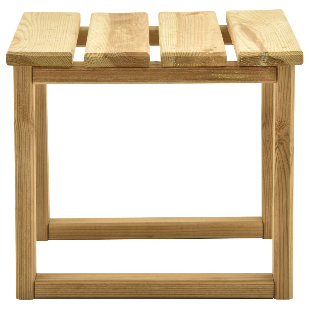 Saulessarga galds, 30x30x26cm, impregnēta priede