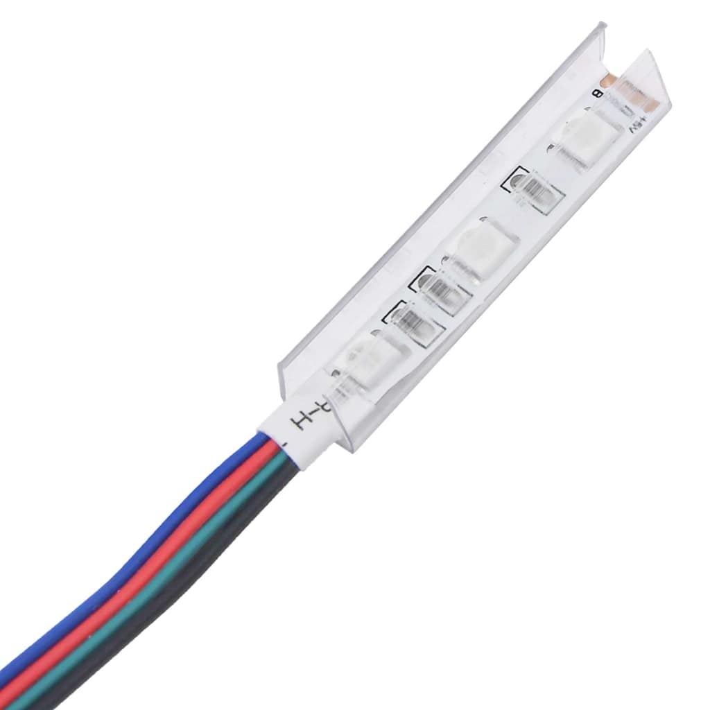TV skapis ar LED apgaismojumu, balts, 140x40x36 cm