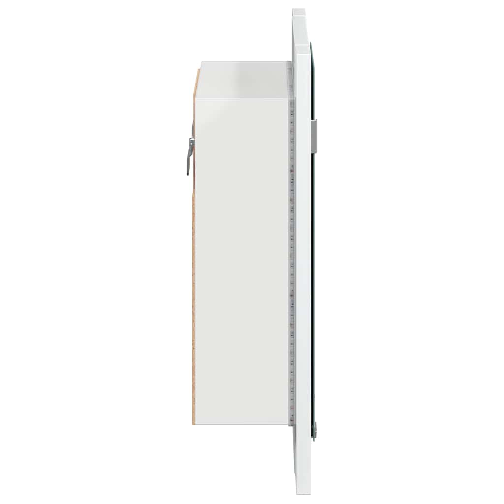 TV spintelė su LED apšvietimu, betono pilka, 90x35x40cm