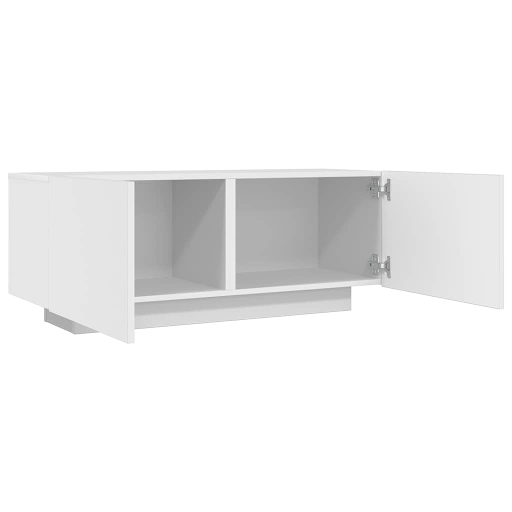 Televizoriaus spintelė, baltos spalvos, 100x35x40cm, mediena