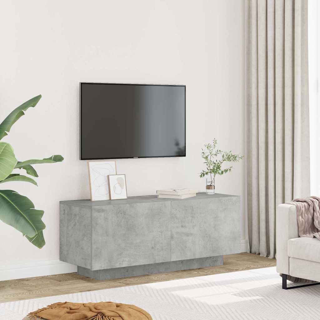 Televizoriaus spintelė, betono pilka, 100x35x40cm, mediena