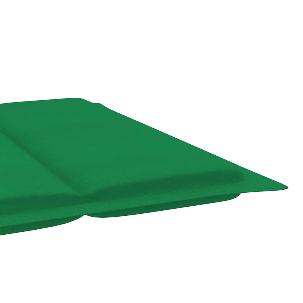 Garden Sun Lounger with Cushion, Solid Acacia Wood