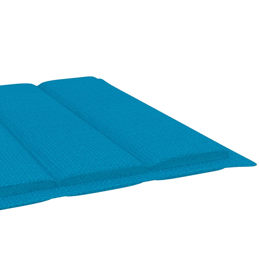 Garden Sun Lounger with Cushion, Solid Acacia Wood