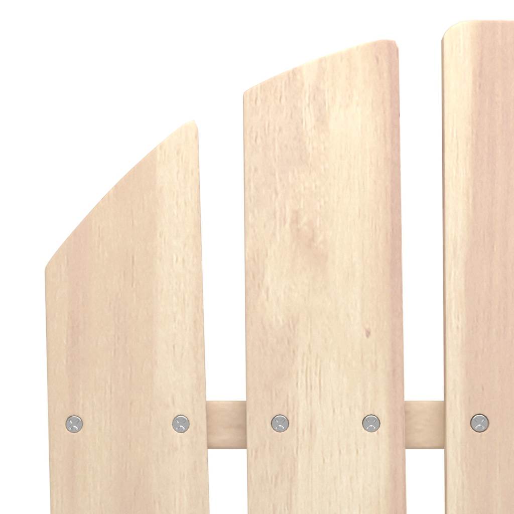 Two-seater garden Adirondack chair, solid fir wood