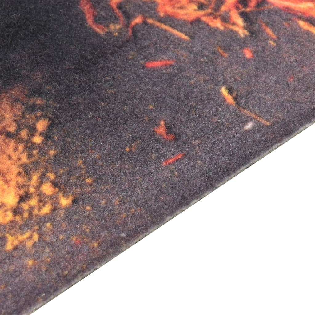 Kitchen runner, 60x300cm, washable, with spoons