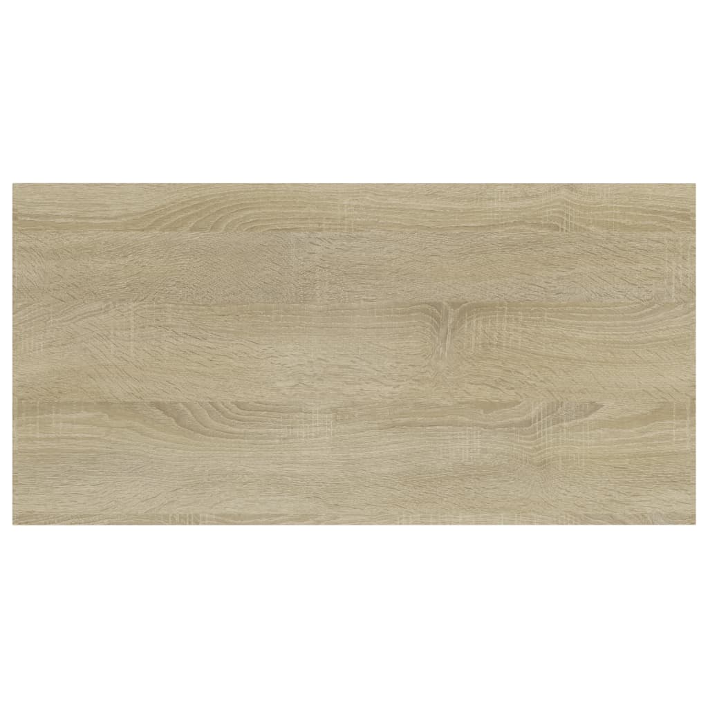 Knygų lentynos plokštės, 4vnt., ąžuolo, 40x20x1,5cm, MDP