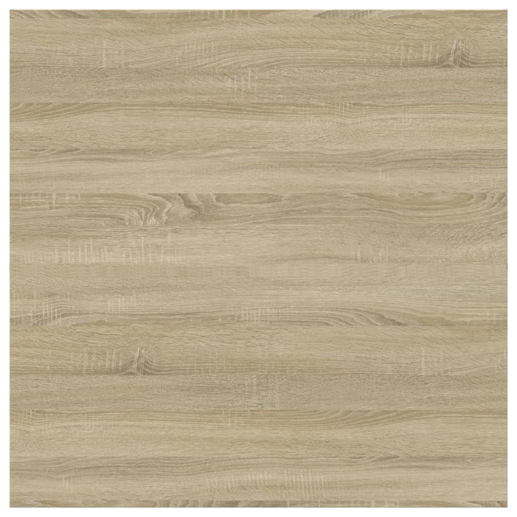 Knygų lentynos plokštės, 4vnt., ąžuolo, 40x40x1,5cm, MDP