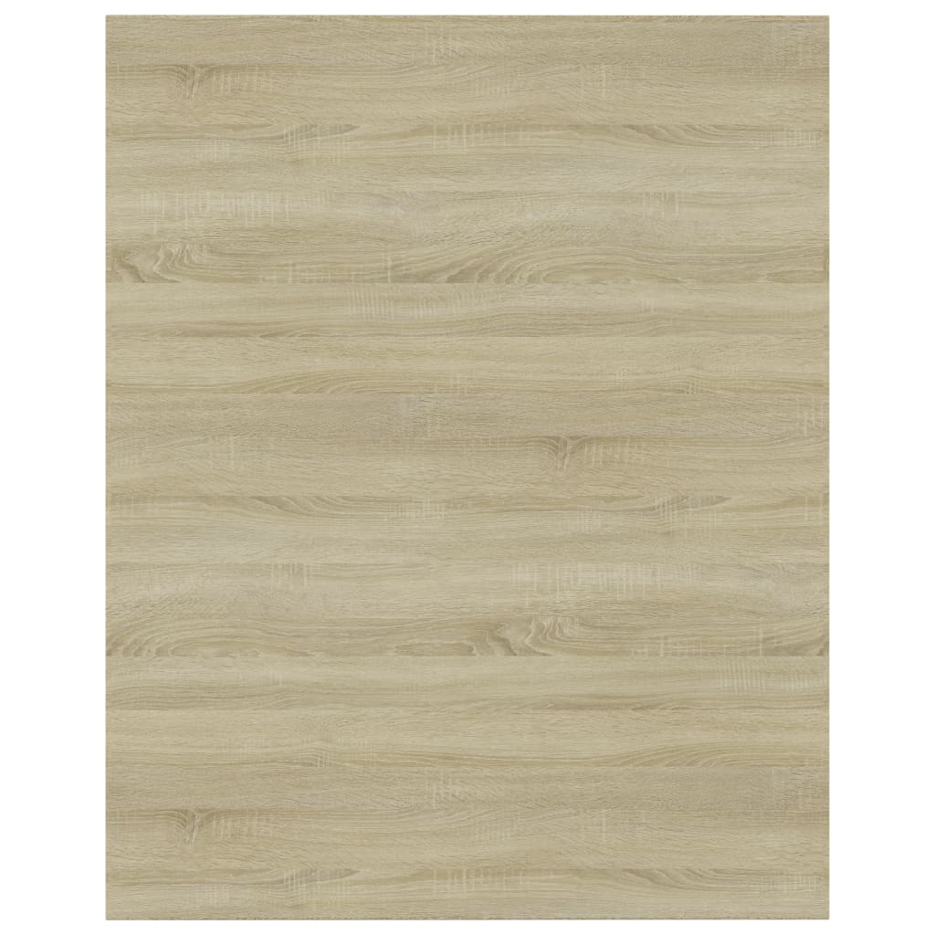 Knygų lentynos plokštės, 8vnt., ąžuolo, 40x50x1,5cm, MDP