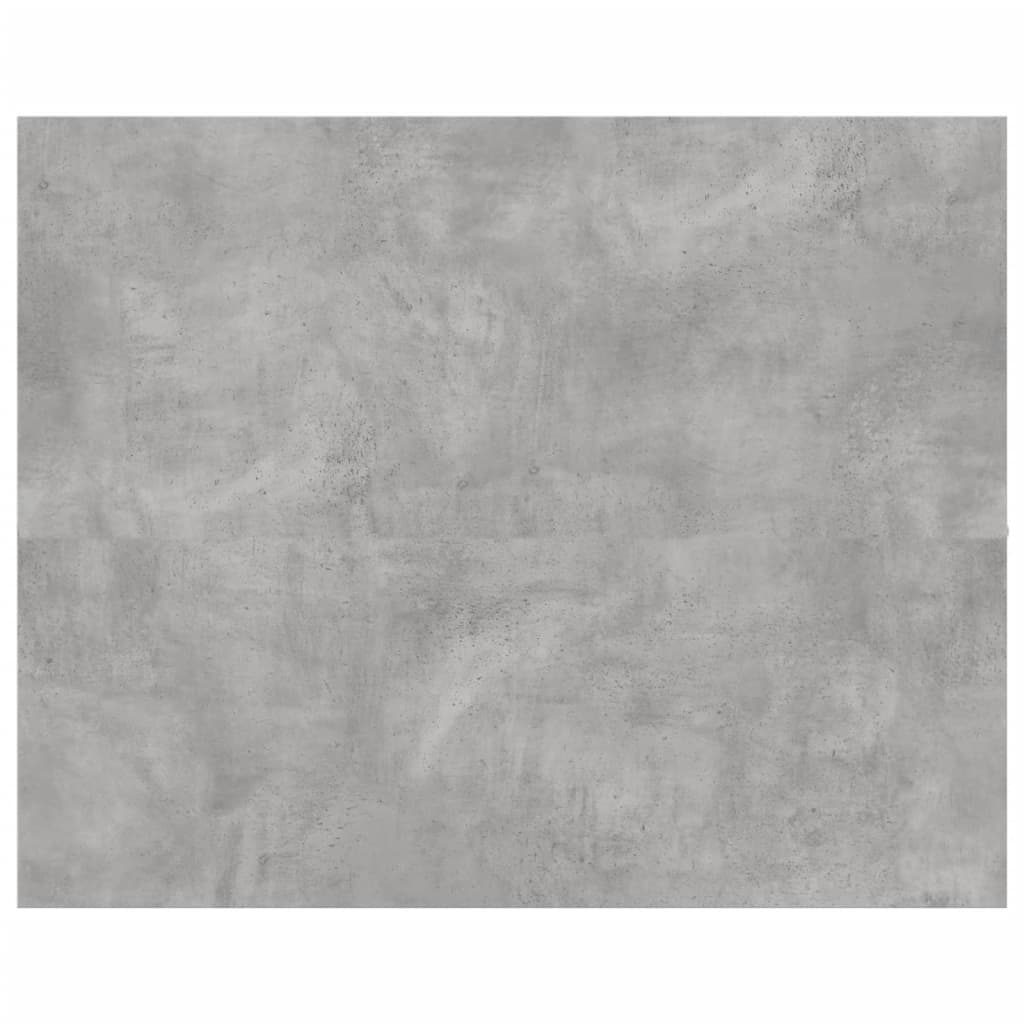 Knygų lentynos plokštės, 8vnt., betono pilkos, 40x50x1,5cm, MDP