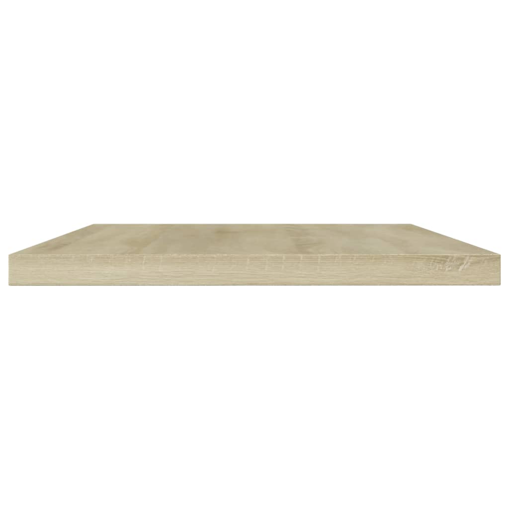 Knygų lentynos plokštės, 4vnt., ąžuolo, 60x10x1,5cm, MDP