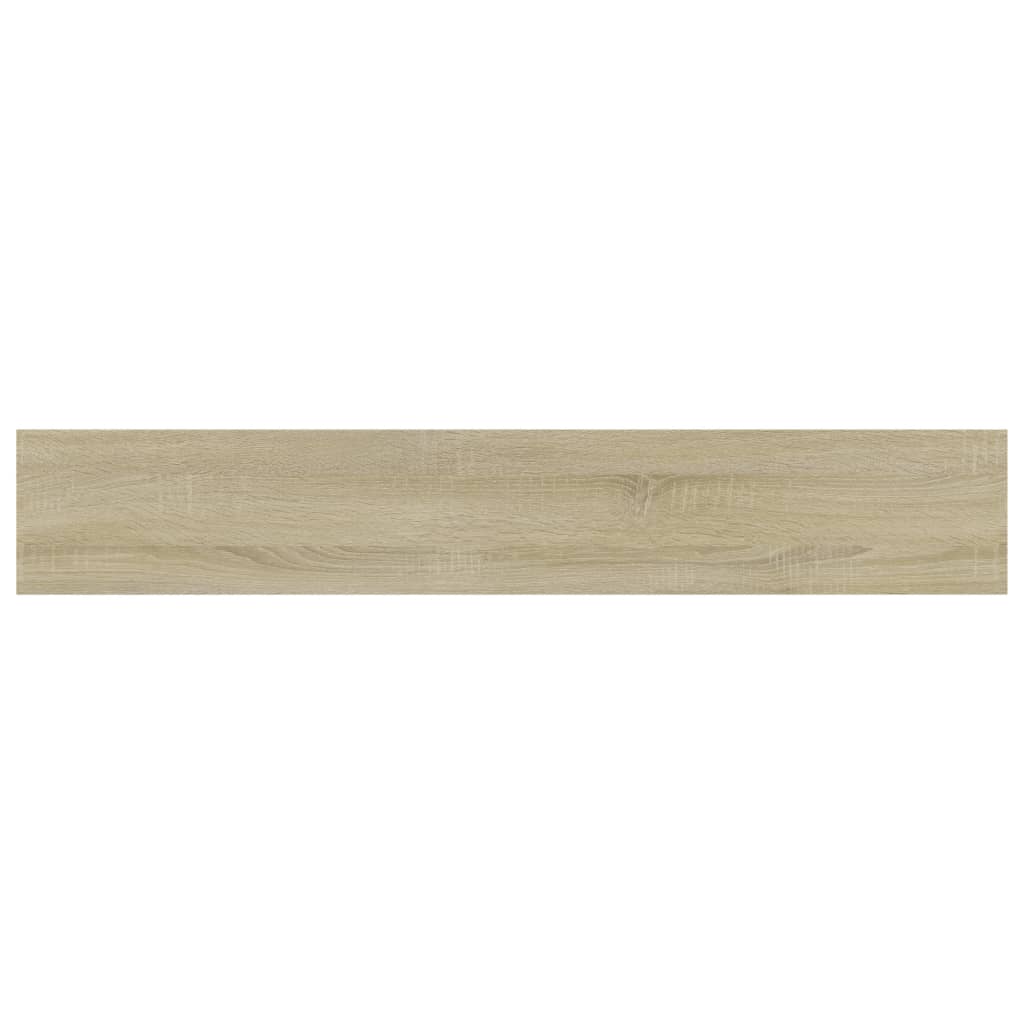 Knygų lentynos plokštės, 4vnt., ąžuolo, 60x10x1,5cm, MDP