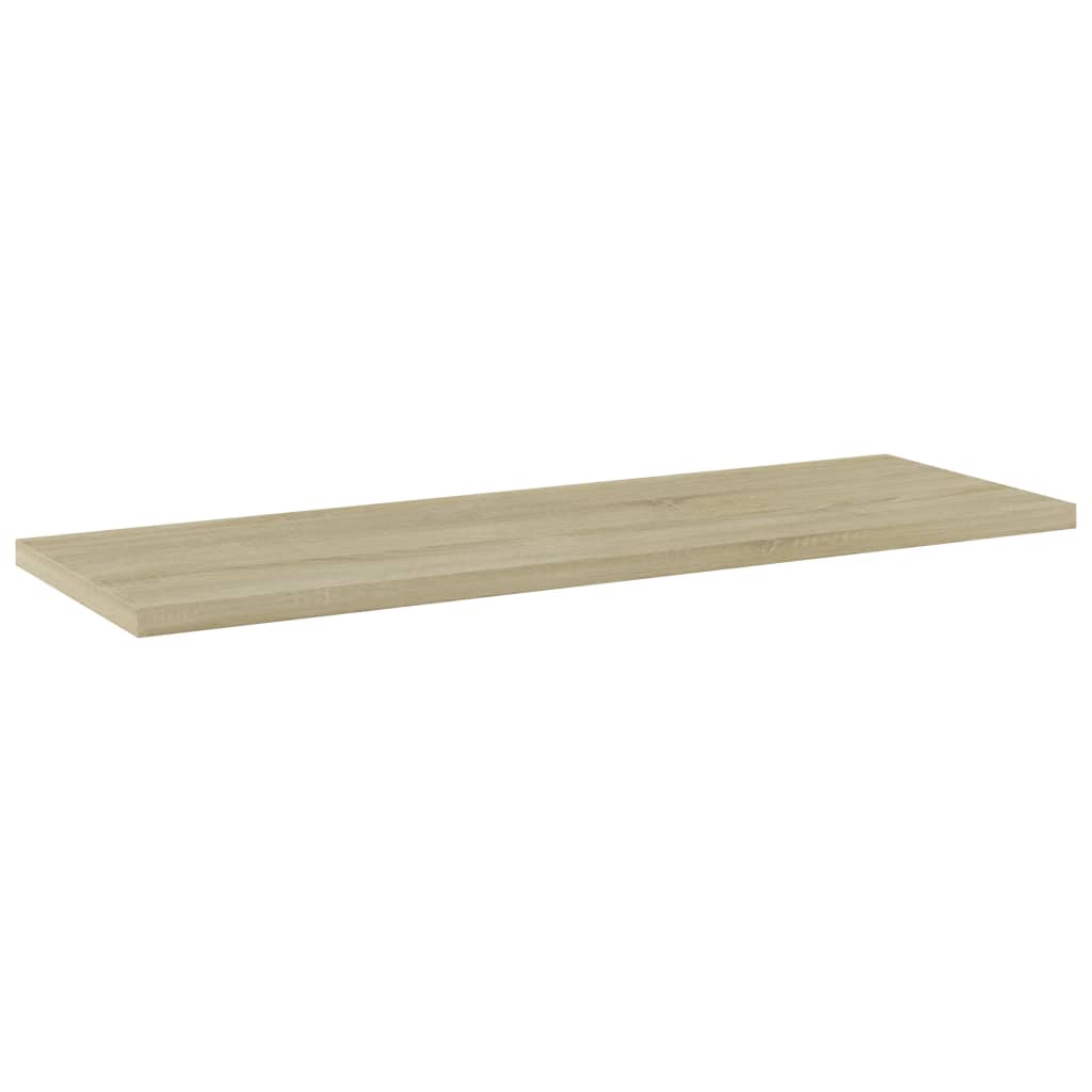 Knygų lentynos plokštės, 4vnt., ąžuolo, 60x20x1,5cm, MDP